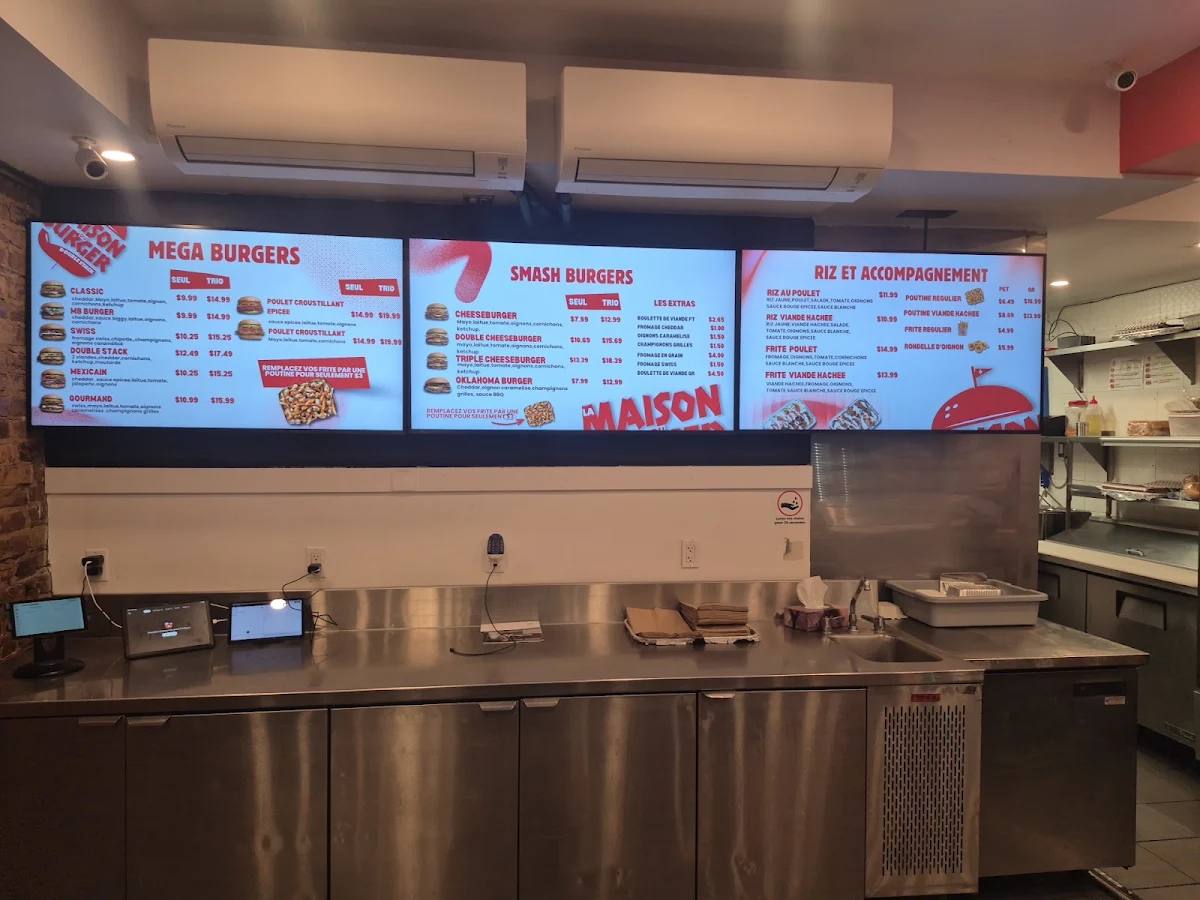 Menu, La maison du burger double stack (HALAL)