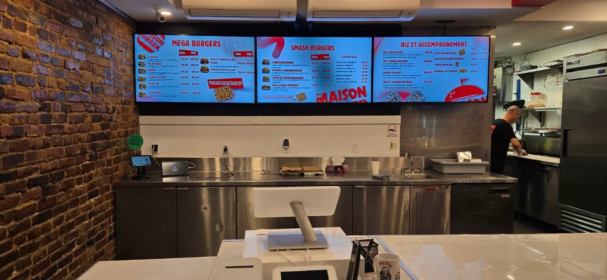 Menu, La maison du burger double stack (HALAL)