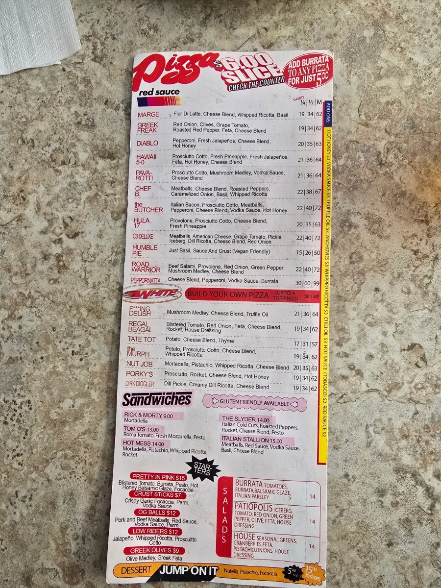 Menu photo 1