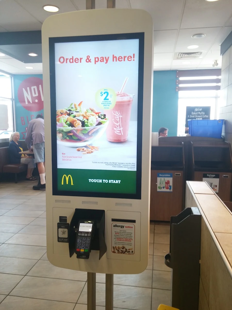 Menu, McDonald's