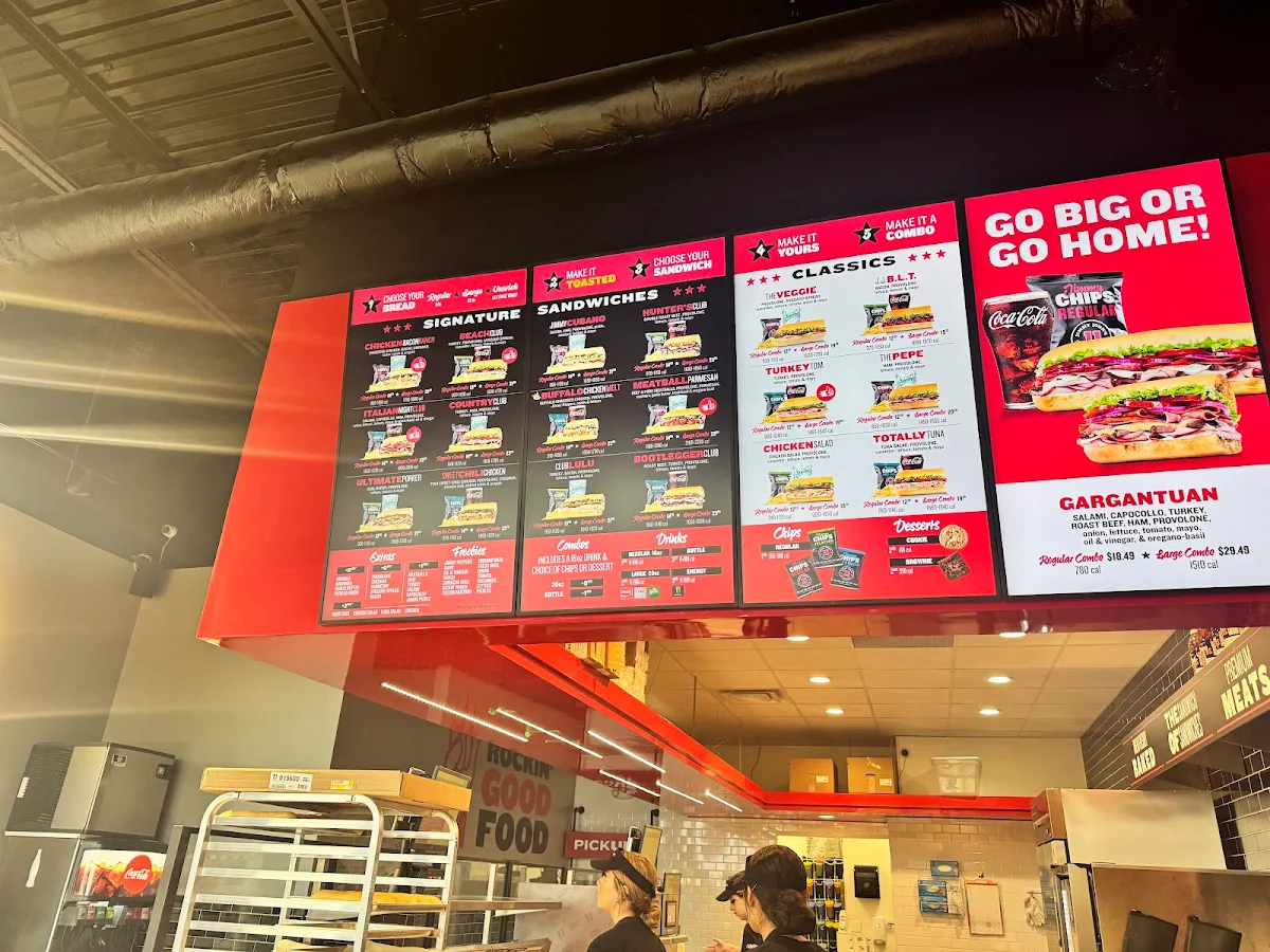 Menu, Jimmy John's