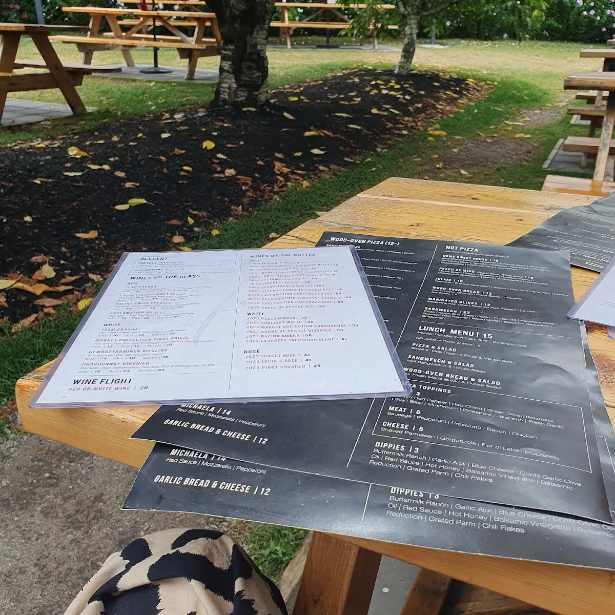 Menu, BarrelHead