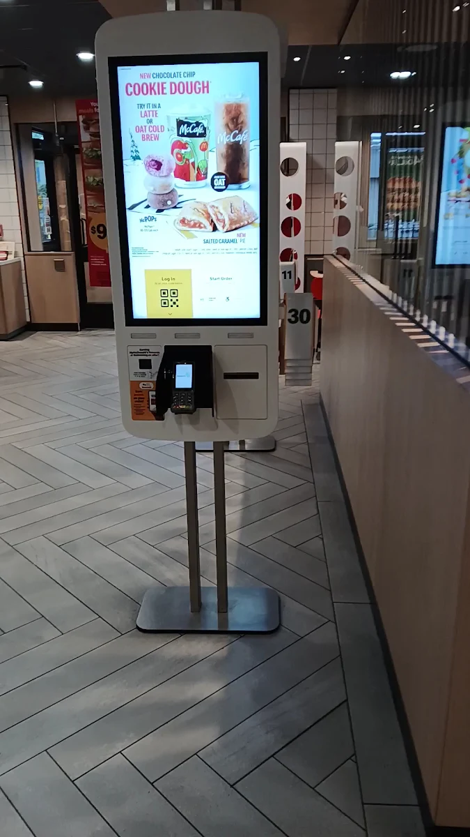 Menu, McDonald's
