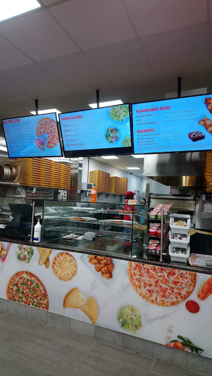 Menu, Gino's Pizza