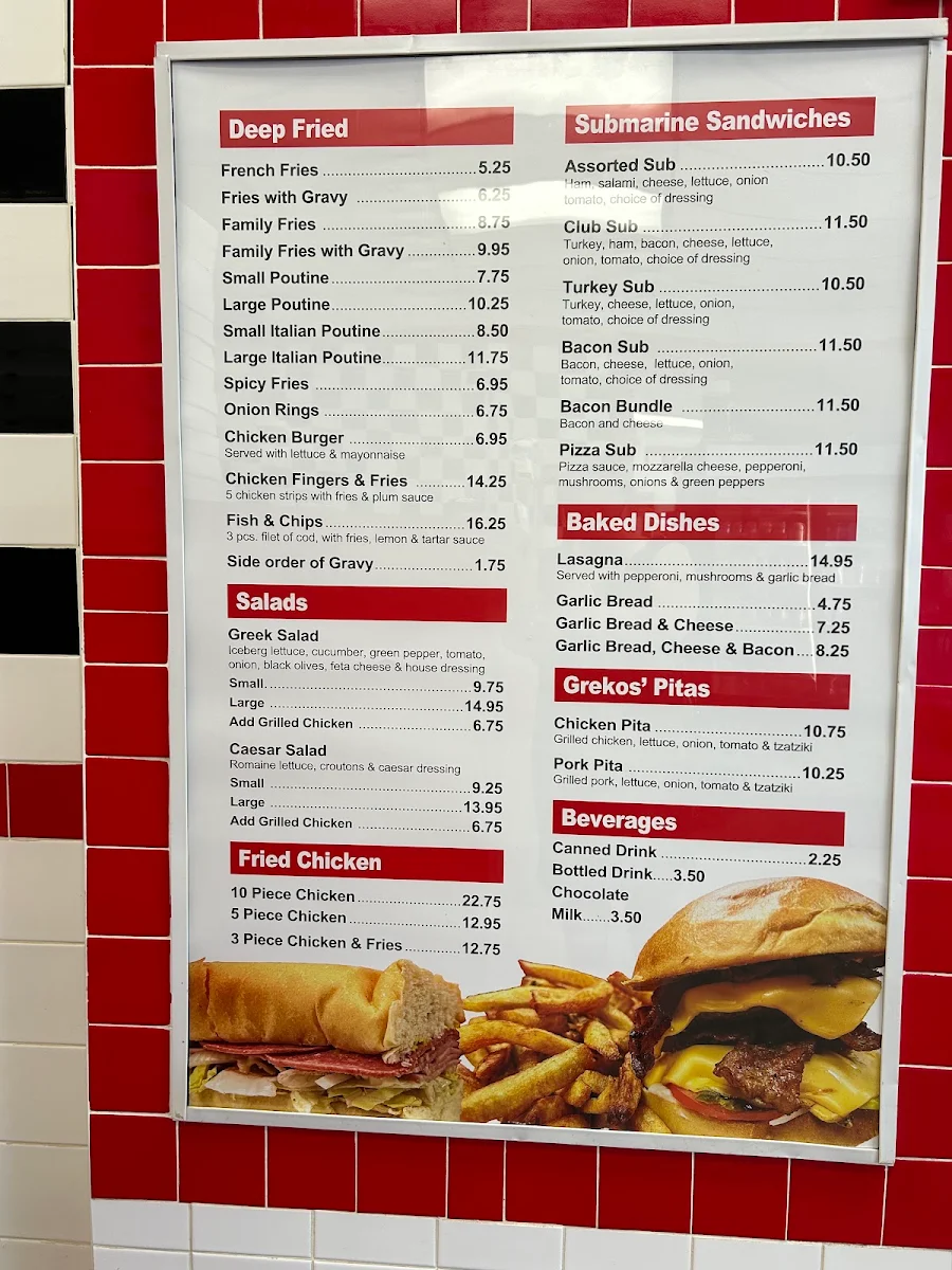 Menu photo 1