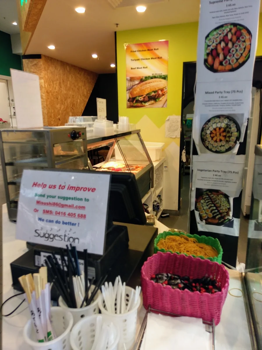 Menu, Mi Sushi
