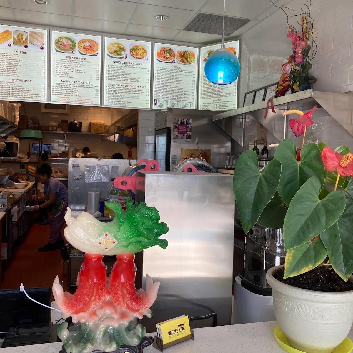 Menu, Noodle King