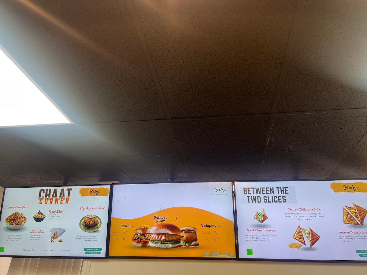 Menu, Balaji Ghughra