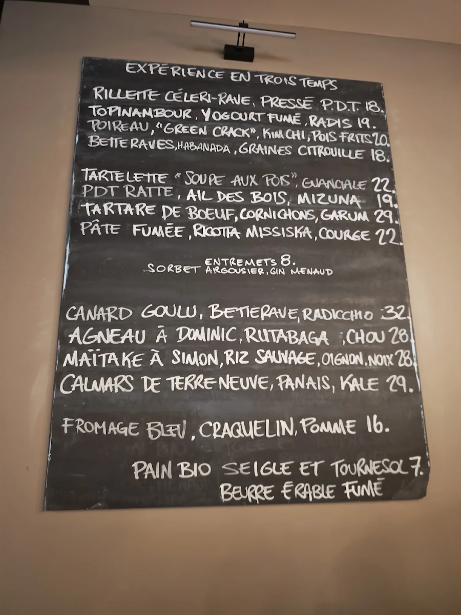 Menu, O-Thym