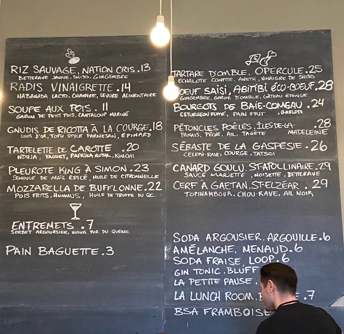 Menu, O-Thym
