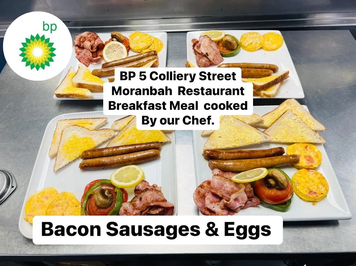 Menu, BP Moranbah - (Authentic Australian Cuisine Restaurant & Petrol Station)