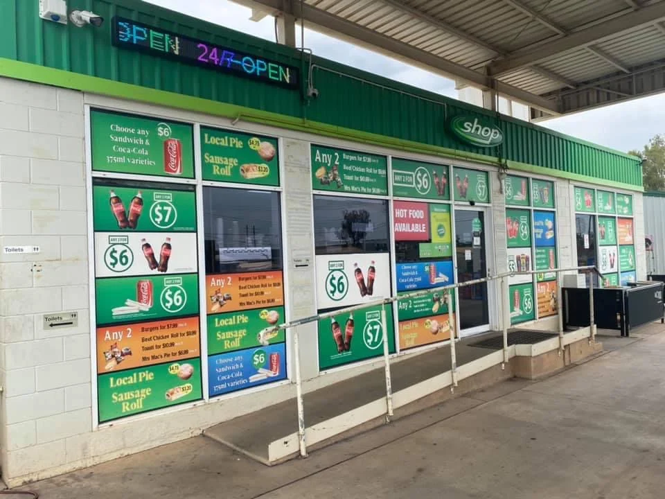 Menu, BP Moranbah - (Authentic Australian Cuisine Restaurant & Petrol Station)