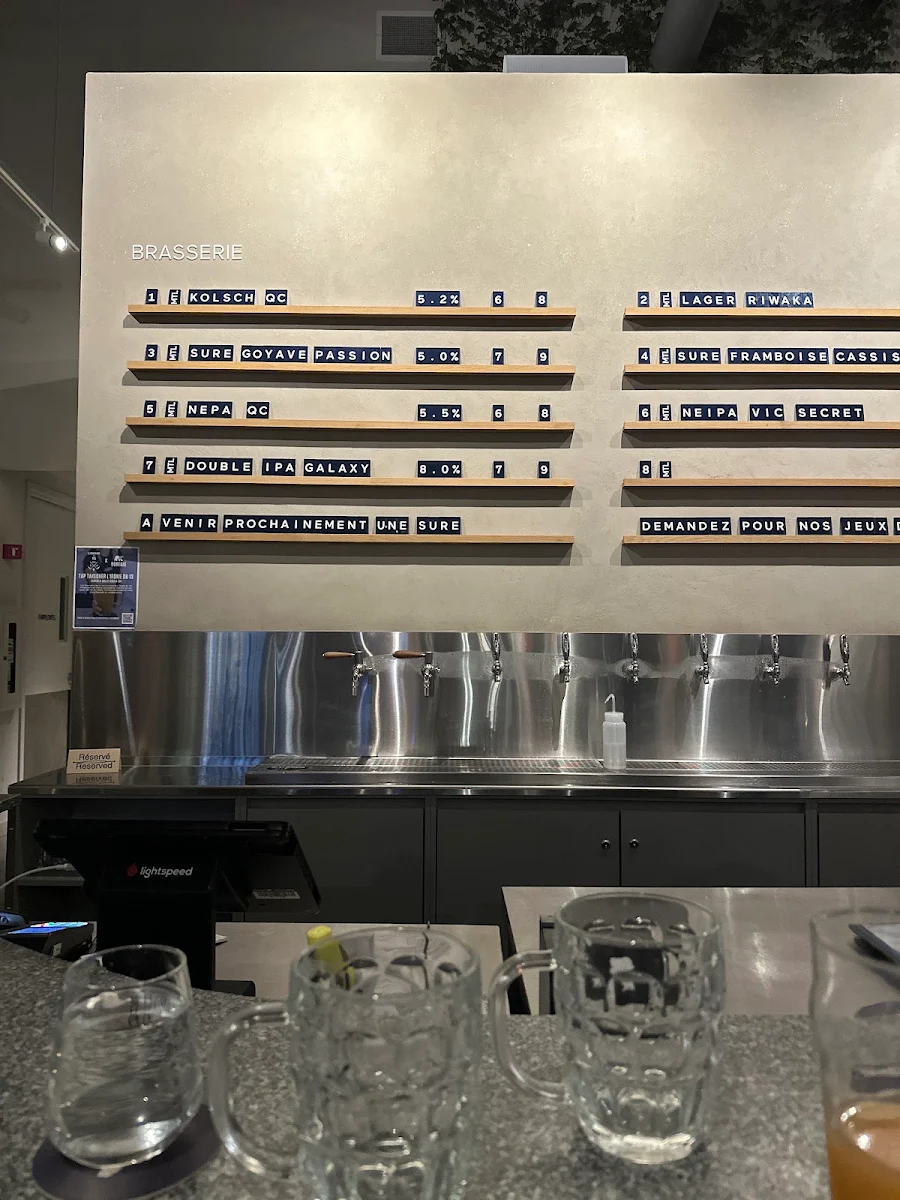 Menu, Le Relais Boréale Montréal - Microbrasserie & Boutique