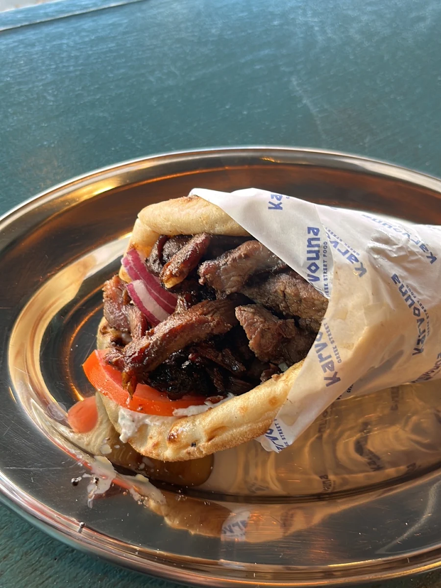 Food & drink, Karvouna Greek Street Food