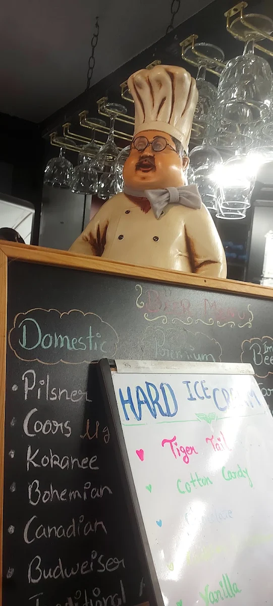 Menu, Shananigan's Bistro Coffee & Dessert Bar