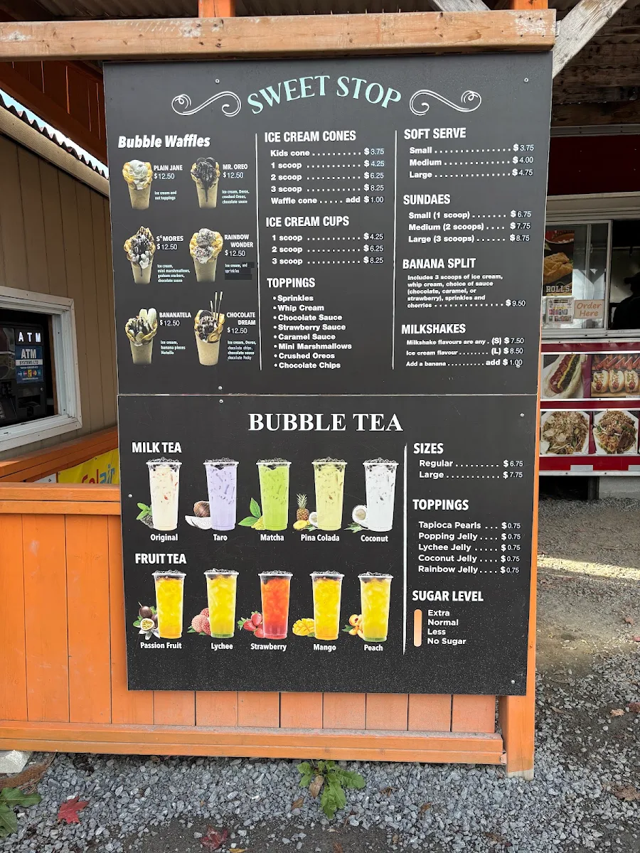 Menu, Food Stop Richmond