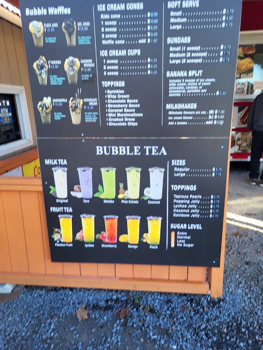 Menu, Food Stop Richmond