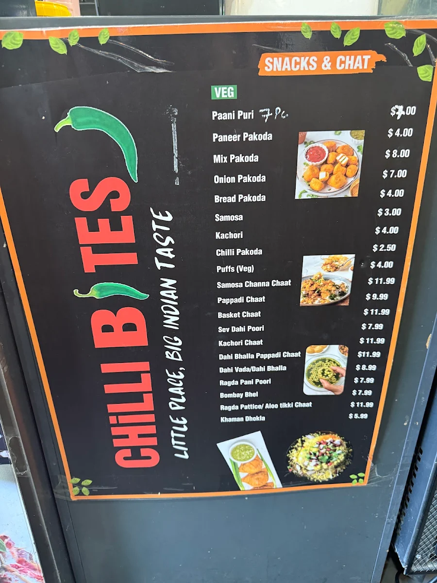 Menu, CHILLI BITES