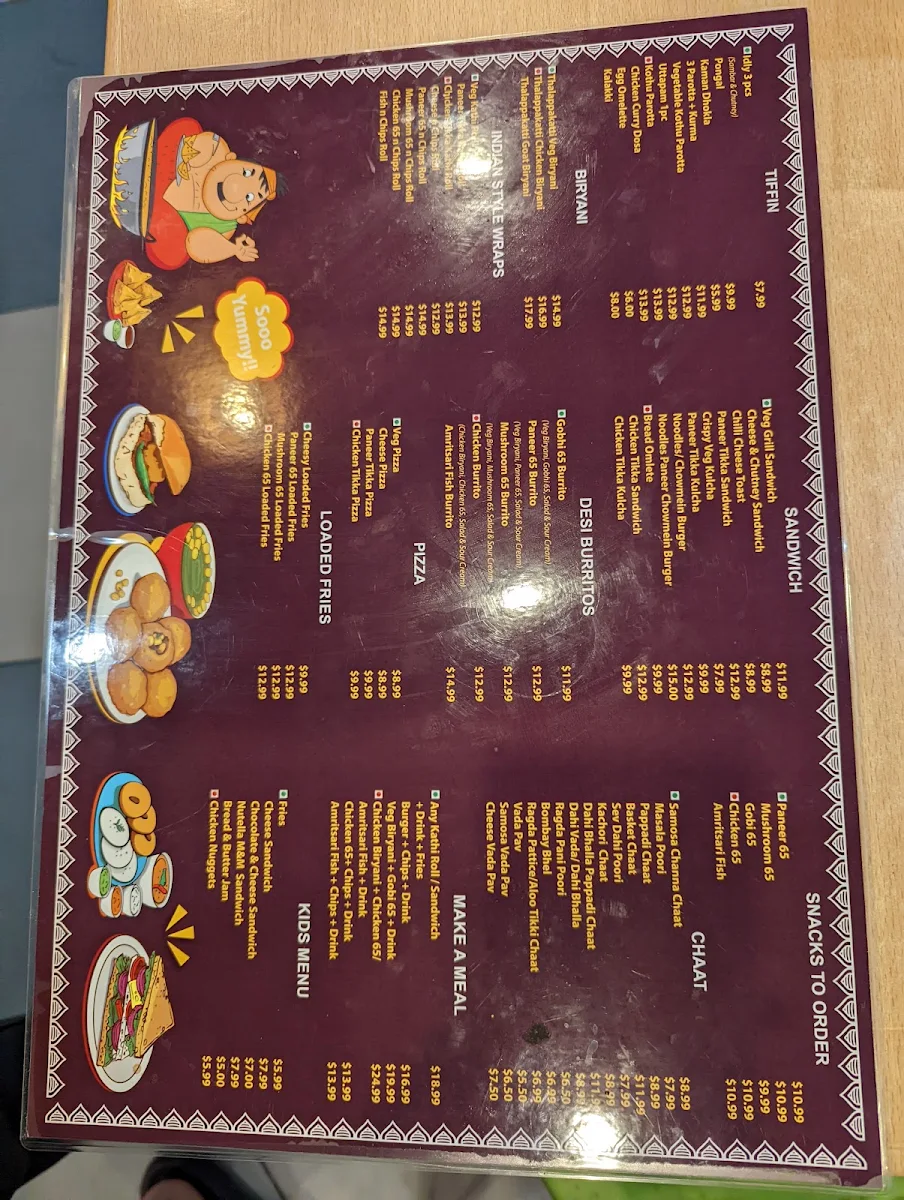 Menu, CHILLI BITES
