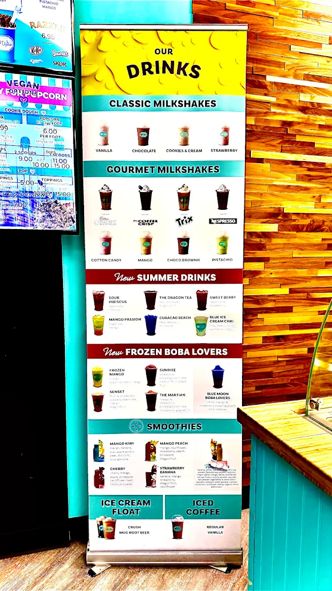 Menu, La Diperie Country Hills