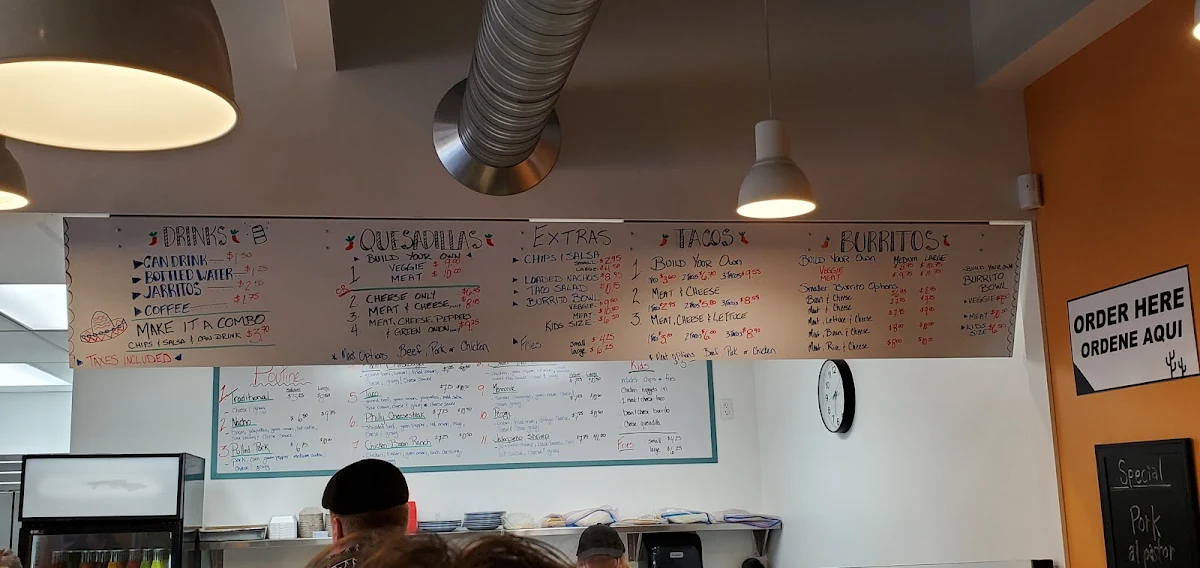 Menu, Wow Indian Food Inc.