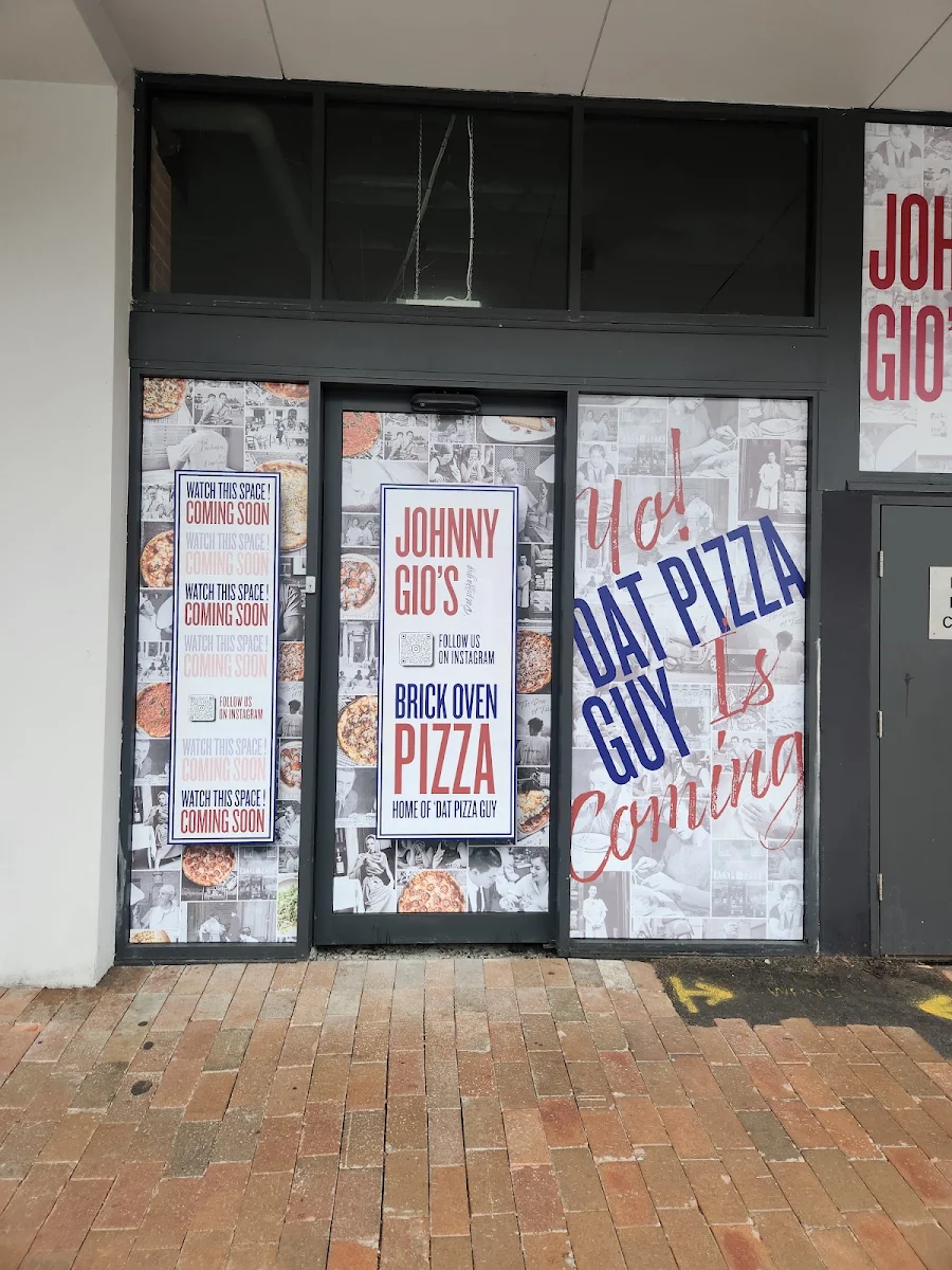 Menu, Johnny Gio's Pizza Lane Cove