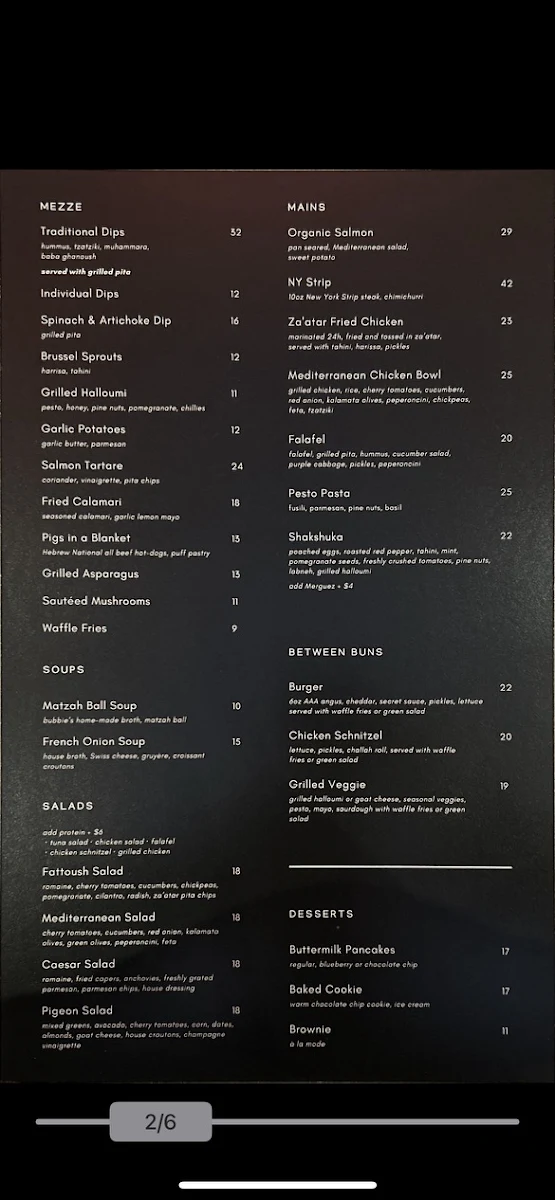 Menu photo 1