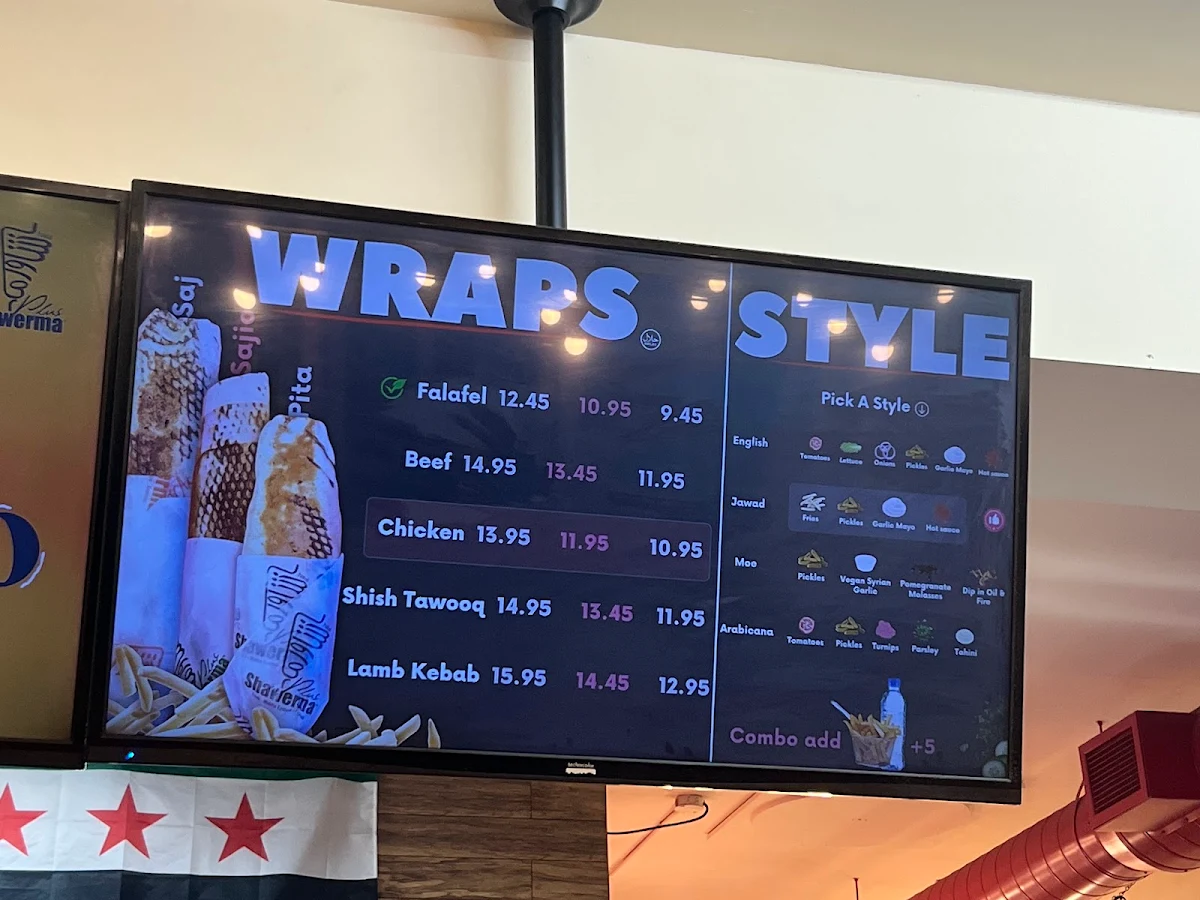 Menu, Shawerma Plus (Shawarma) | We Deliver!