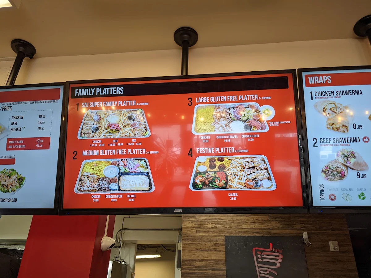 Menu, Shawerma Plus (Shawarma) | We Deliver!