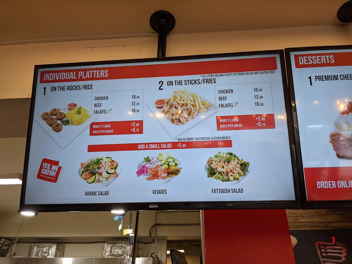 Menu, Shawerma Plus (Shawarma) | We Deliver!