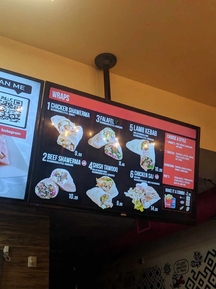 Menu, Shawerma Plus (Shawarma) | We Deliver!