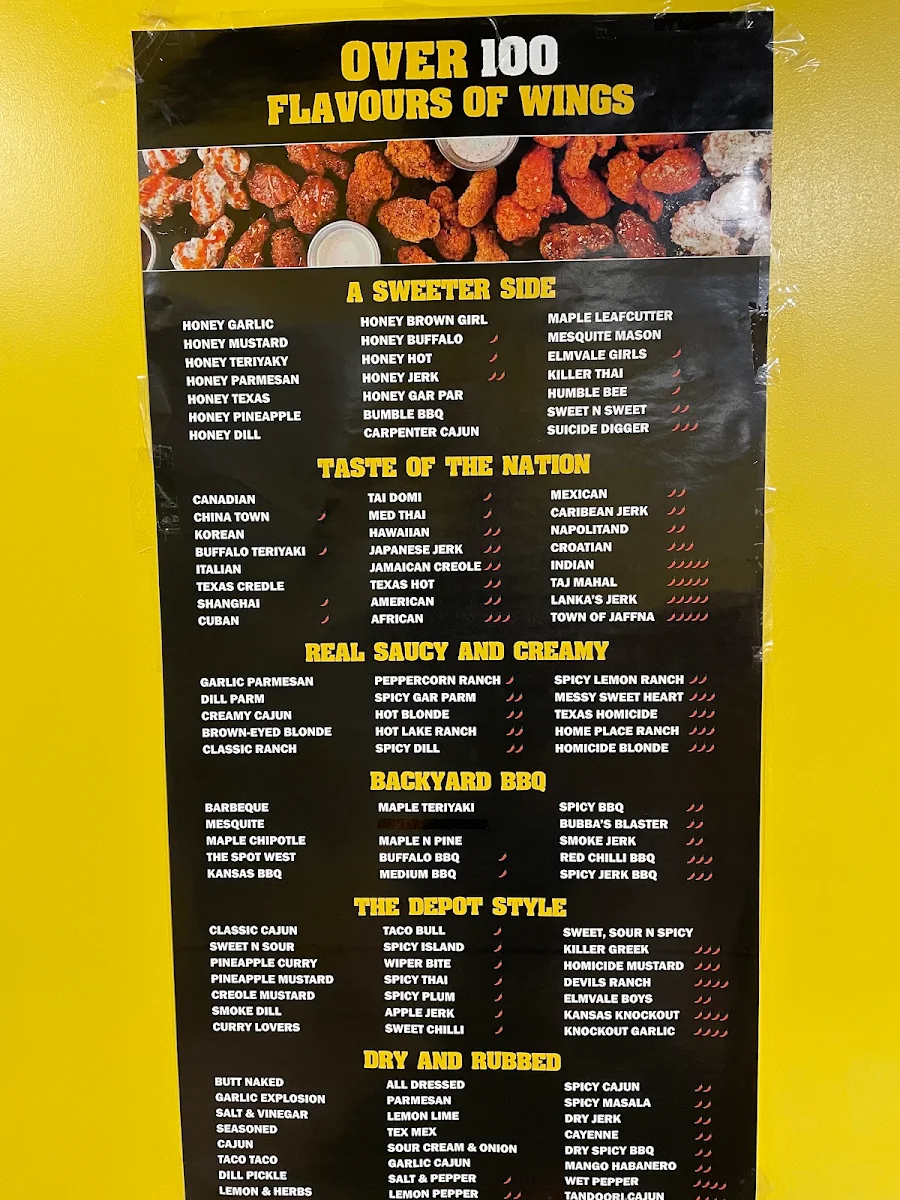 Menu, Chick-fil-A