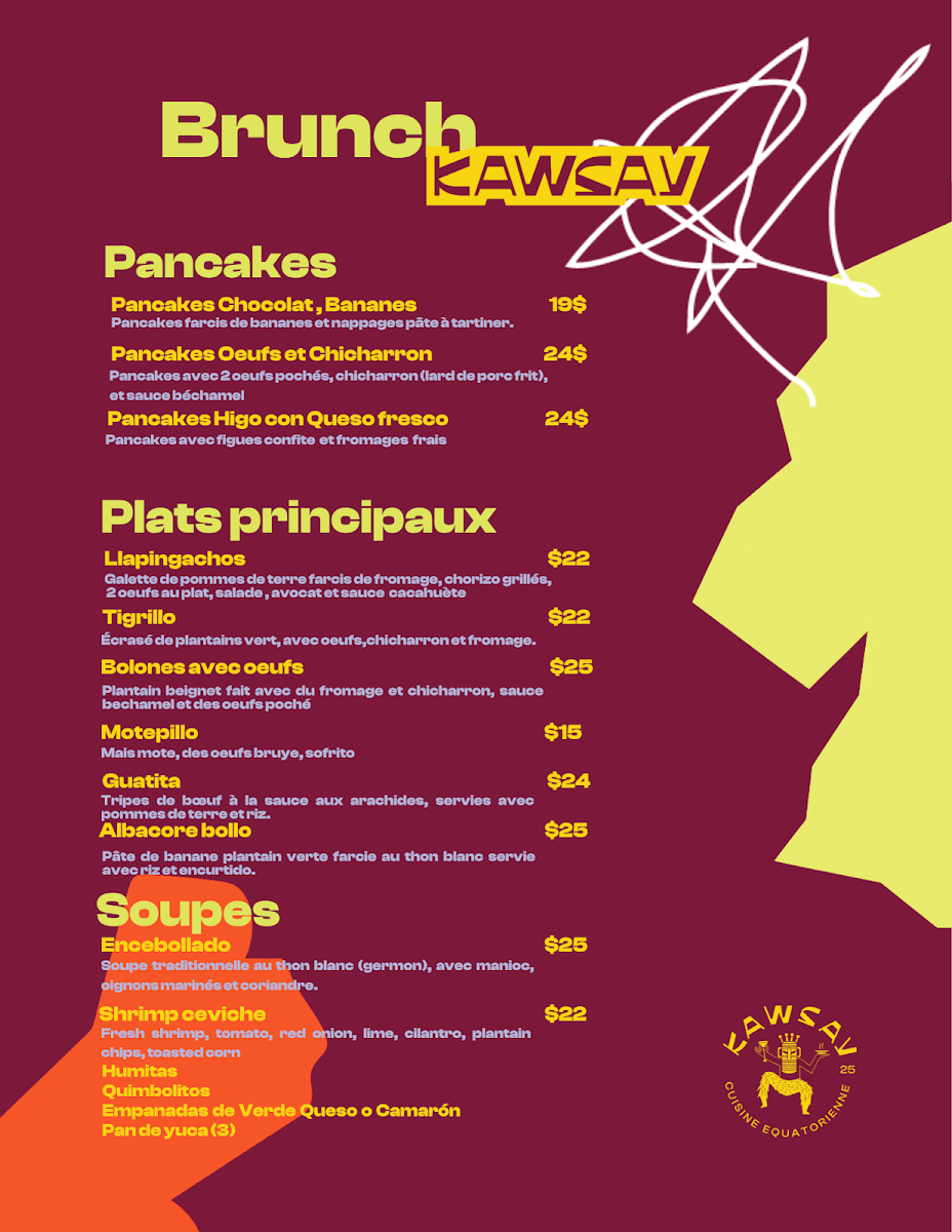 Menu, Kawsay