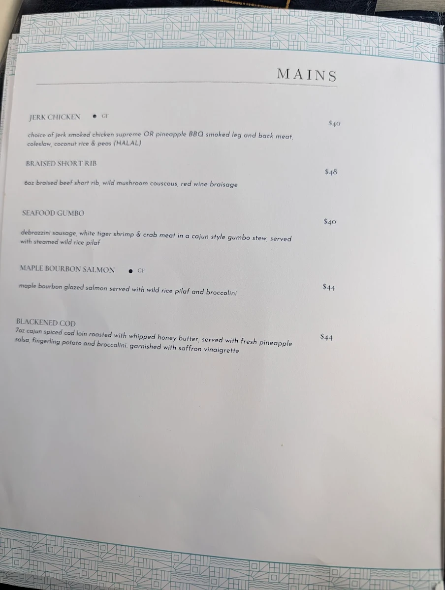 Menu, PORT