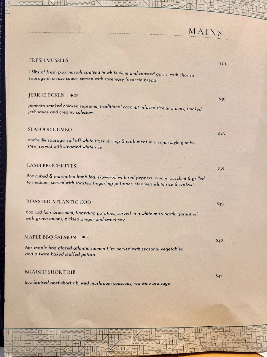 Menu, PORT
