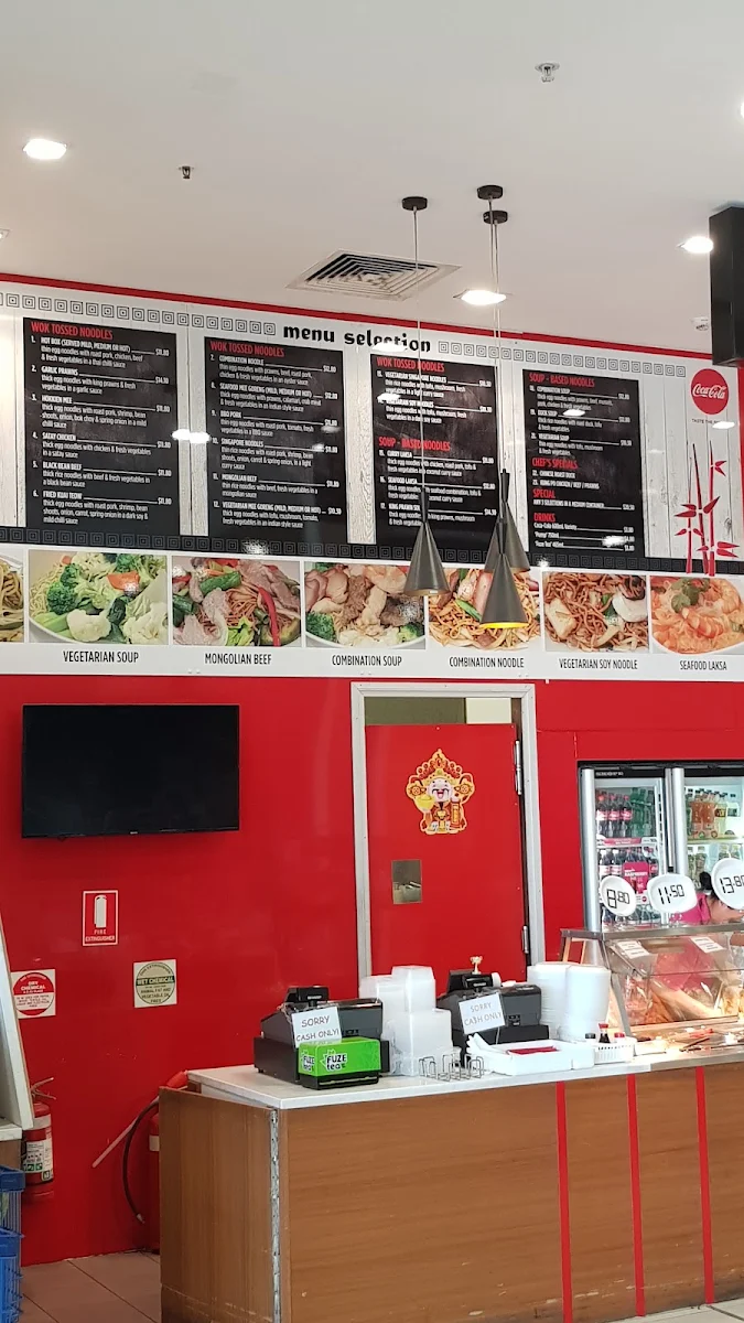 Menu, Kwik Asia