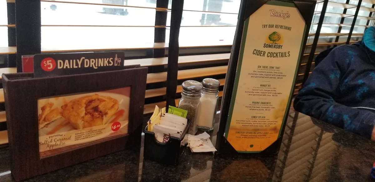 Menu, Ricky's All Day Grill - Kingsway