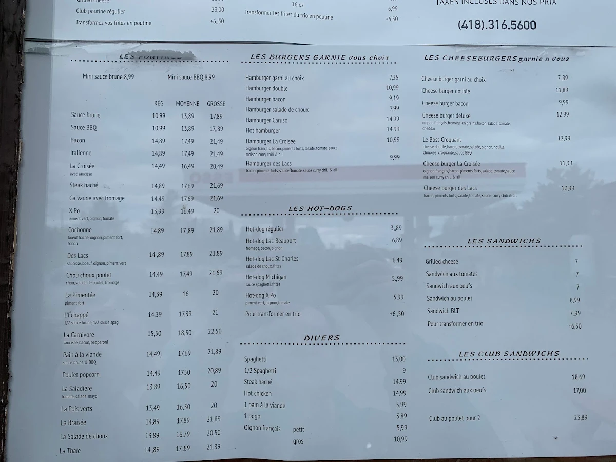 Menu photo 1