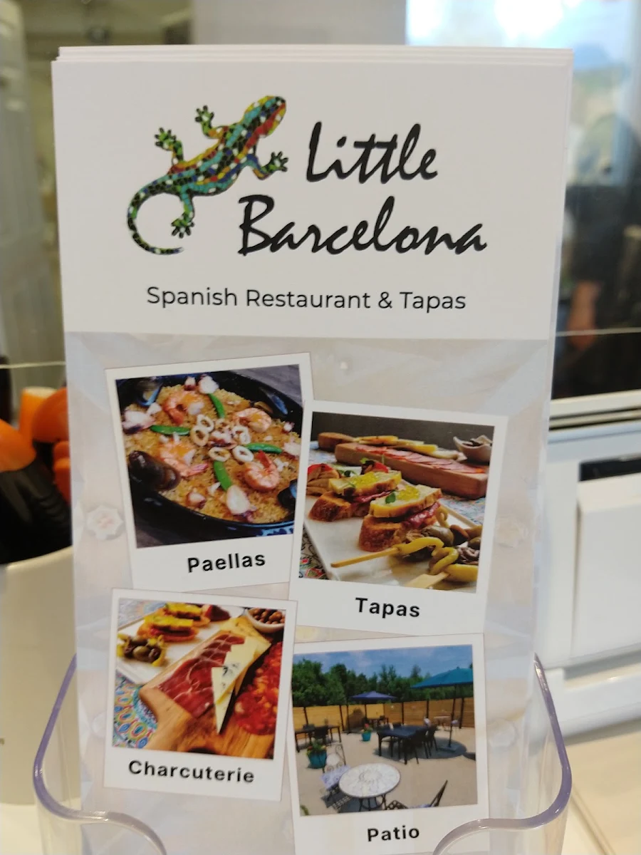 Menu, Little Barcelona