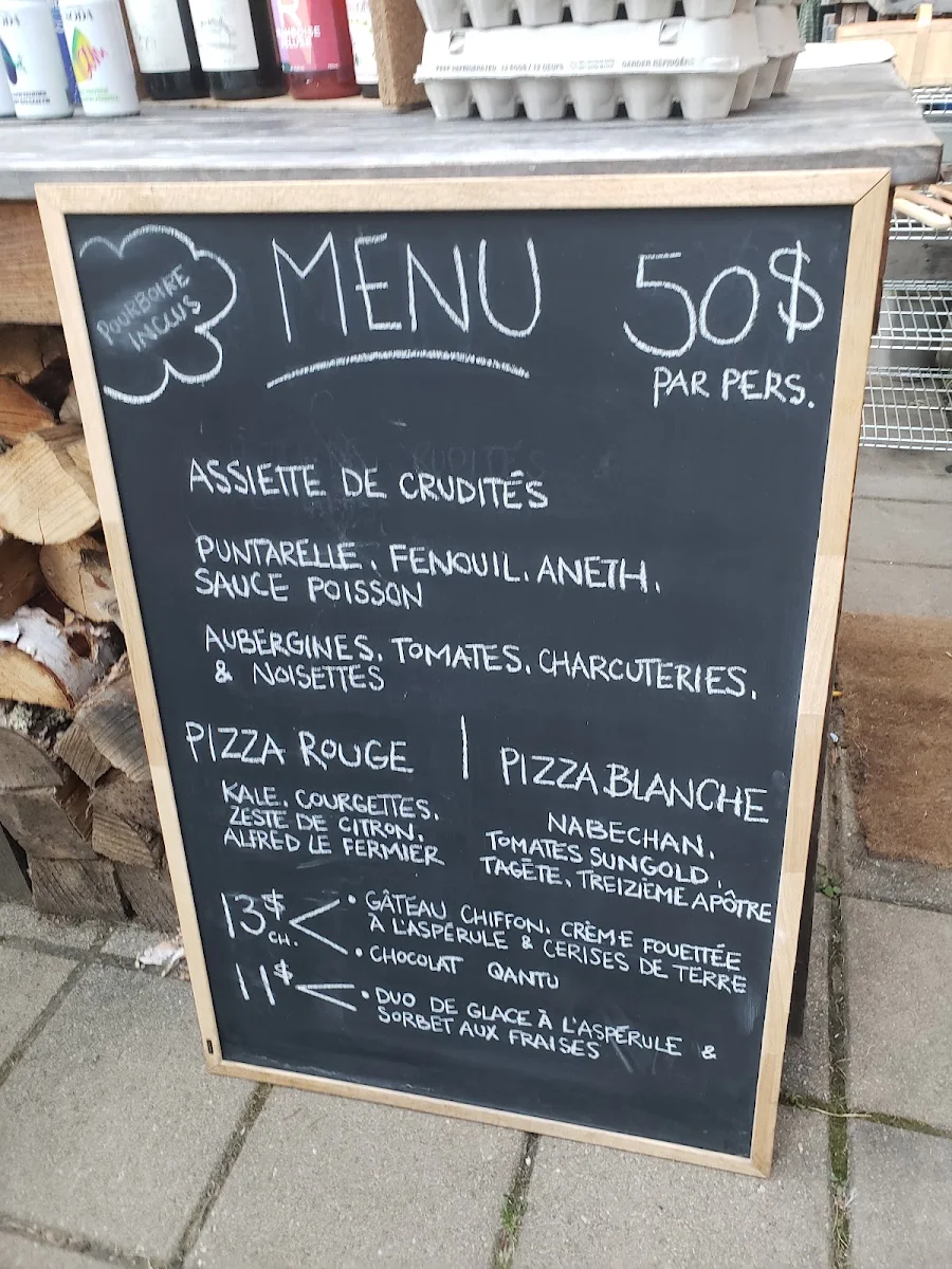 Menu, Parcelles