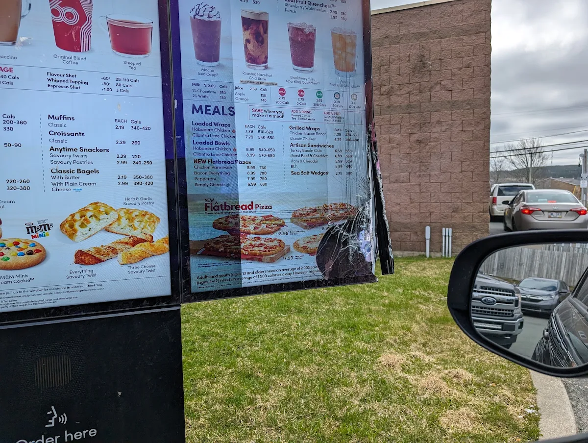Menu, Tim Hortons