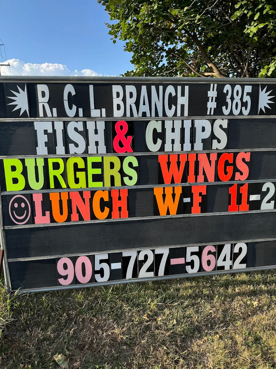 Menu, Bistro 385