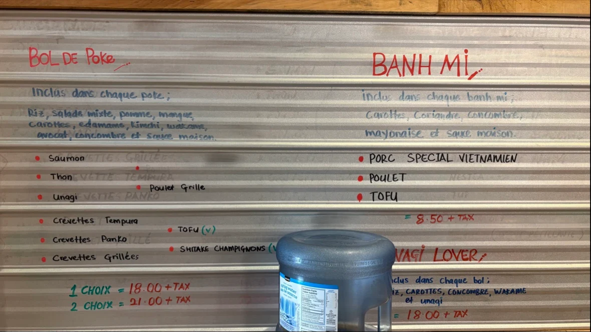 Menu, Pokai