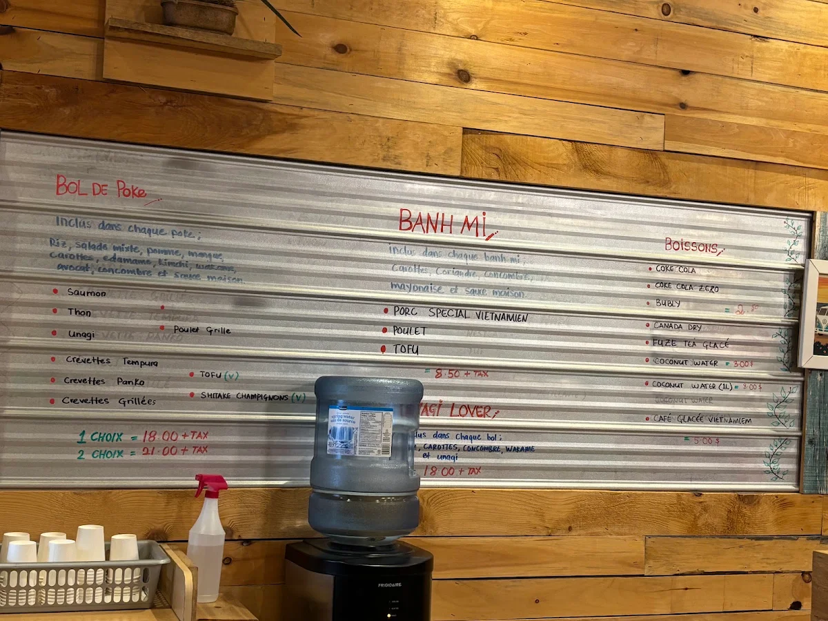 Menu, Pokai