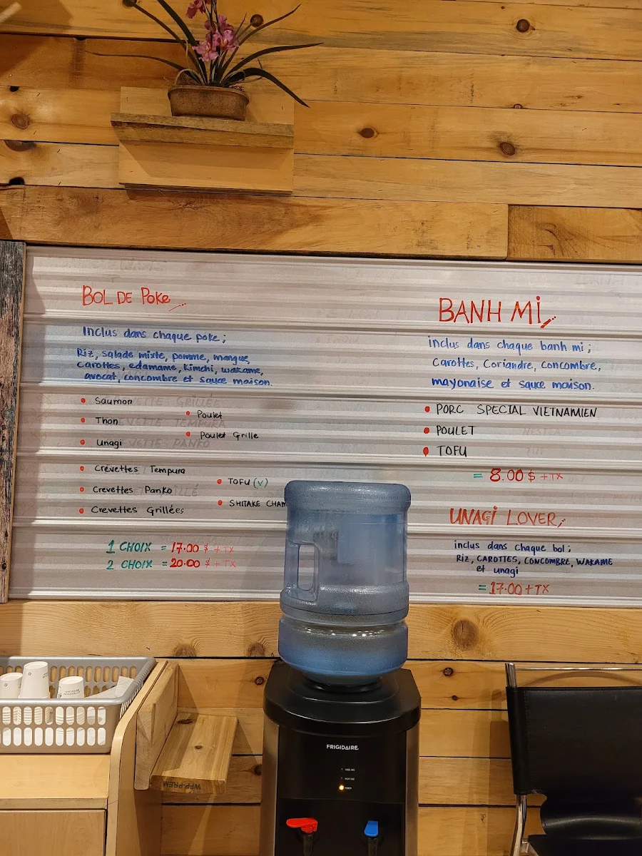 Menu, Pokai