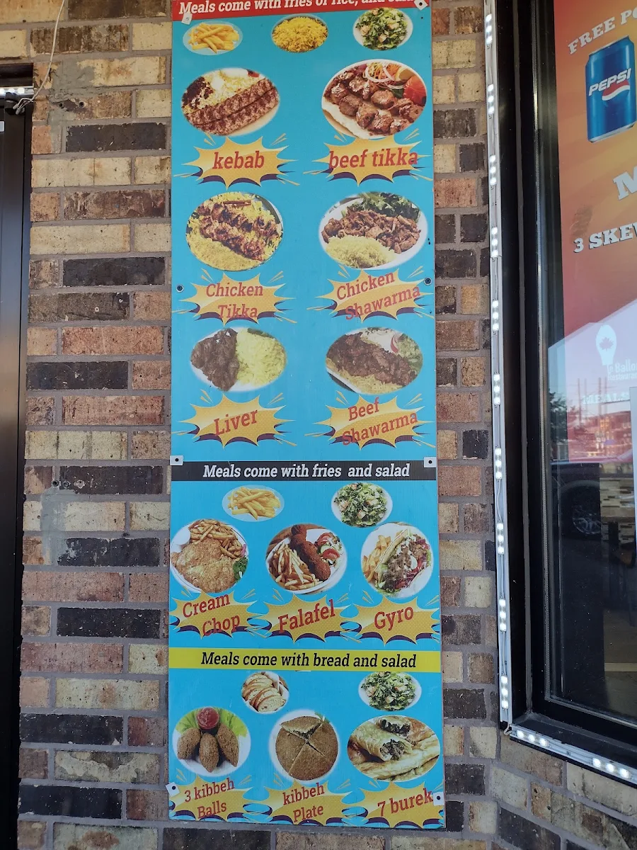 Menu, Karraman Restaurant