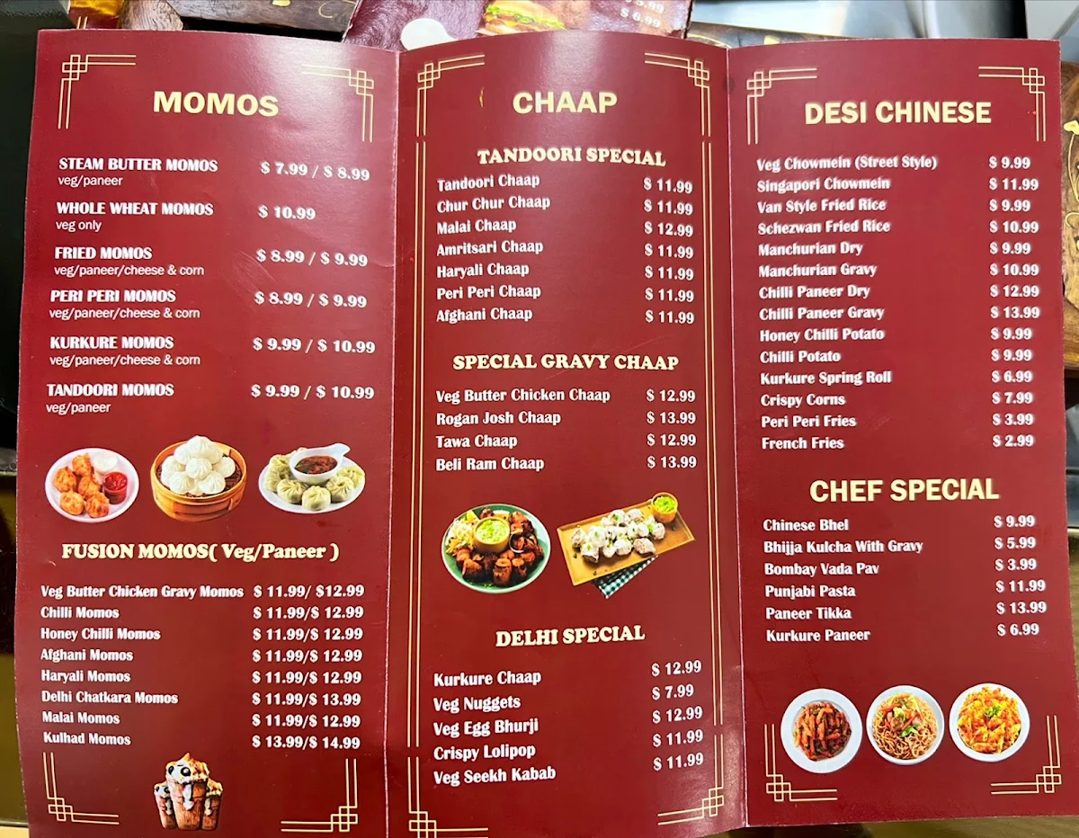Menu, Wow Eats