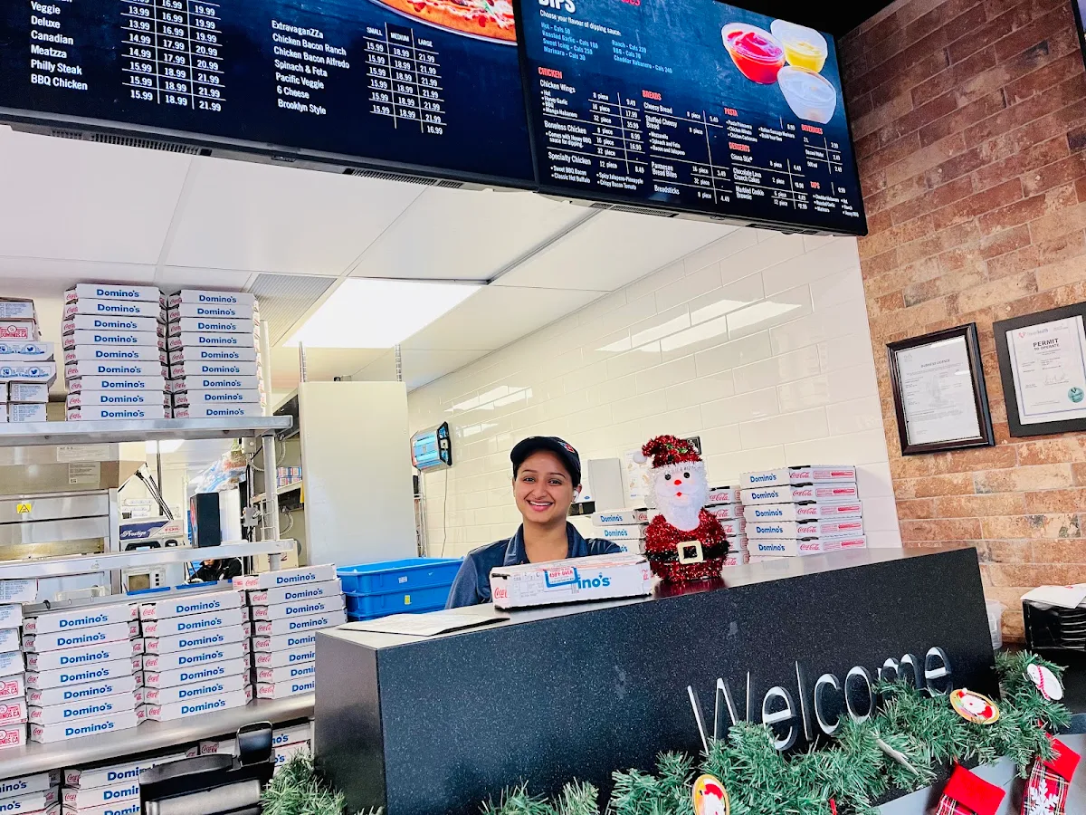 Menu, Domino's Pizza