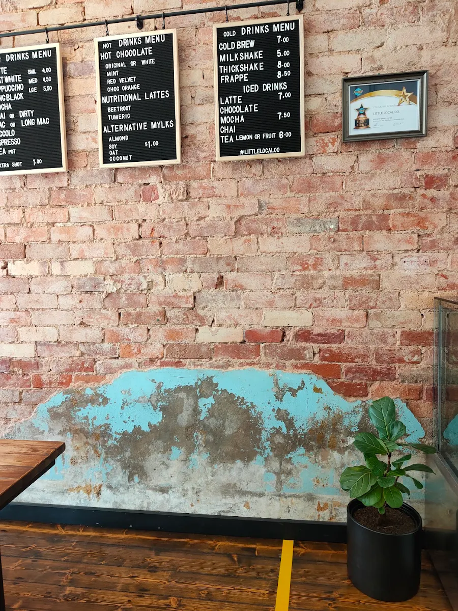Menu, Little Local Co