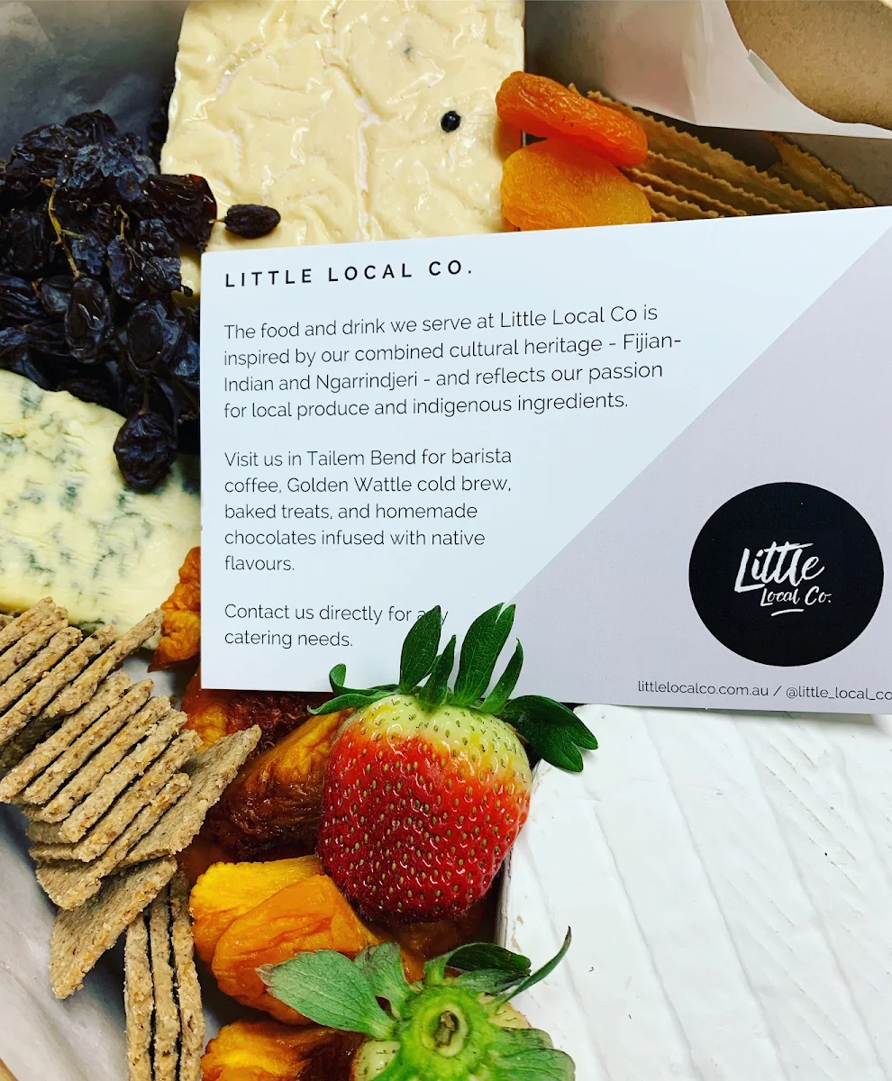Menu, Little Local Co